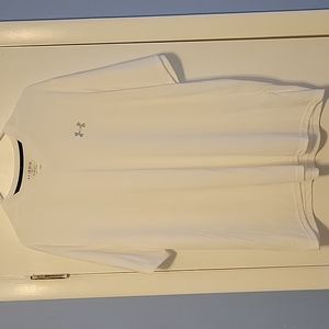 Men's Under Armour White Threadborne 2XL Summer Tee